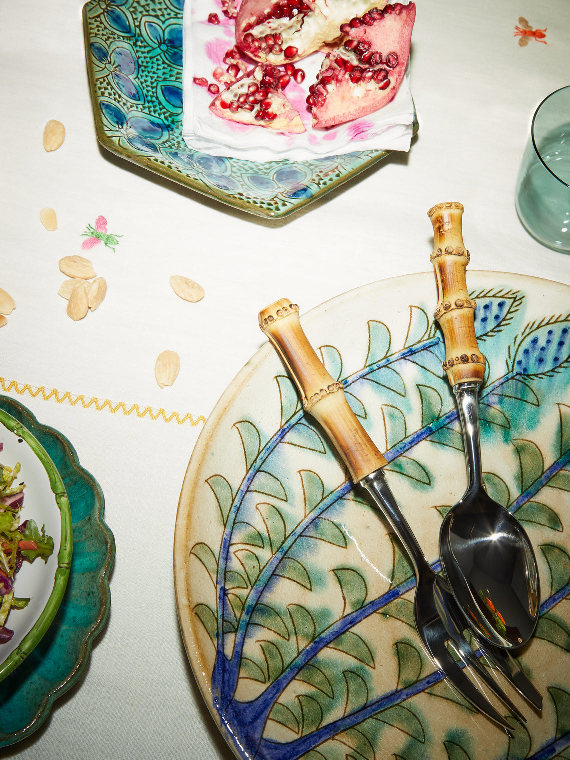 Alain Saint-Joanis - Bamboo Serving Fork -  - ABASK