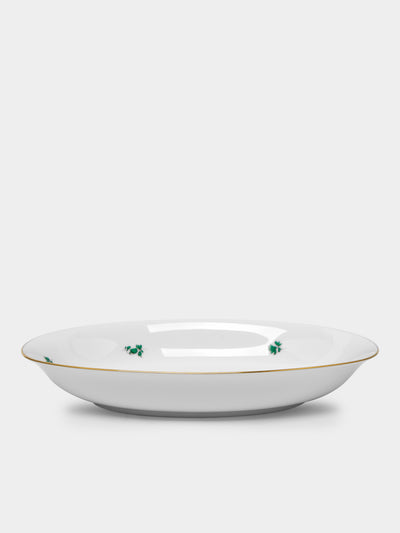 Augarten - Maria Theresia Hand-Painted Porcelain Deep Serving Platter - ABASK