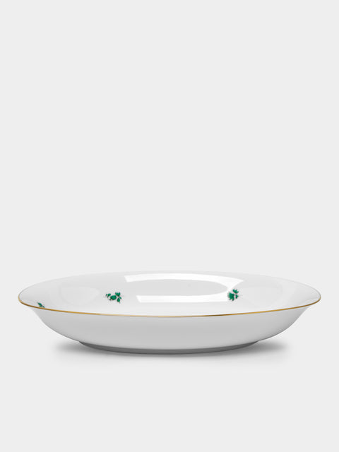 Augarten - Maria Theresia Hand-Painted Porcelain Deep Serving Platter - ABASK