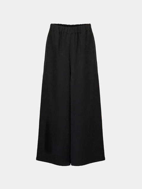 Dusan - Gaucho Linen Trousers | Size: L -  - ABASK - 