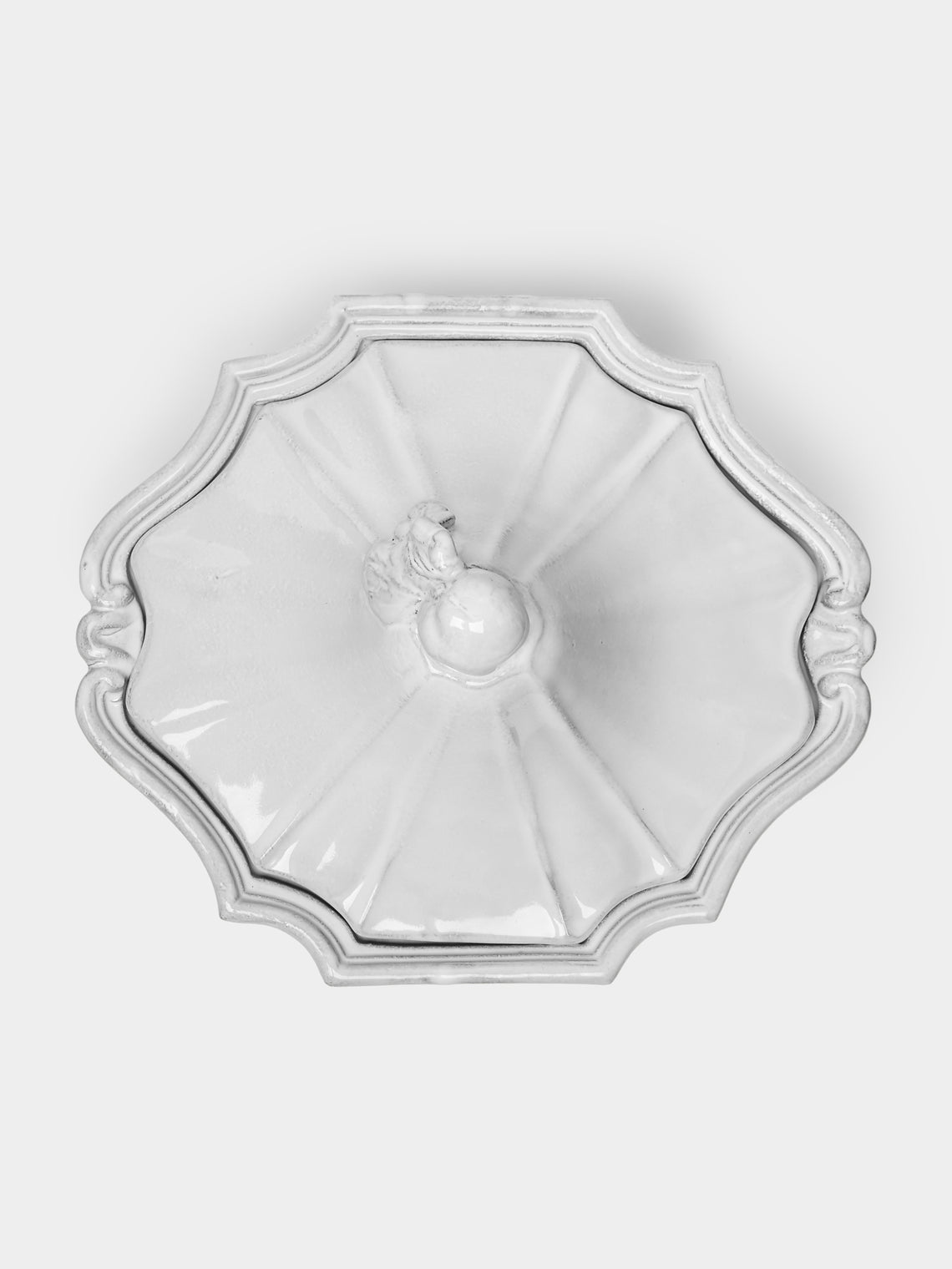 Astier de Villatte - Régence Hand-Glazed Ceramic Small Tureen -  - ABASK