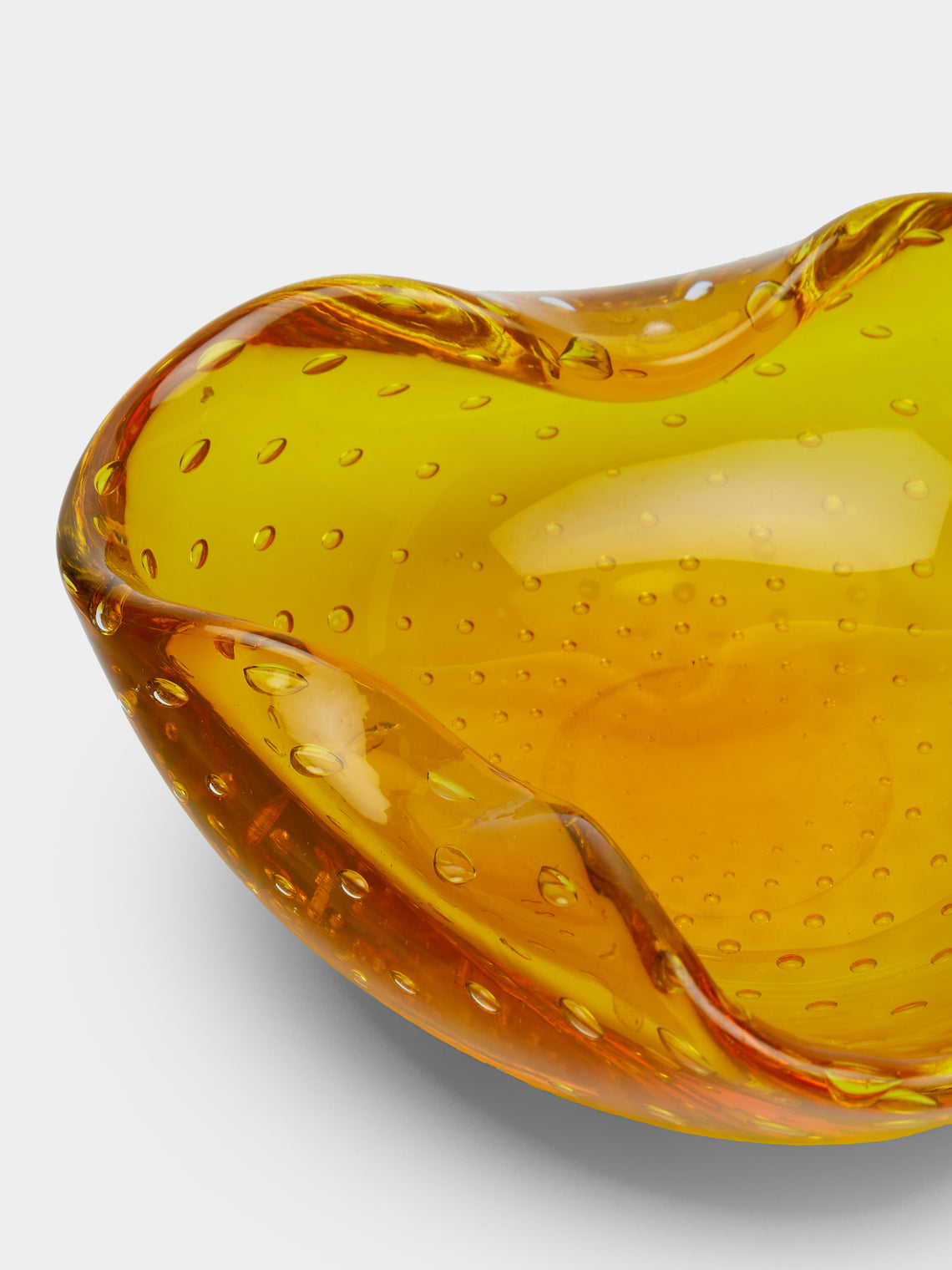 Antique and Vintage - 1960s Bullicante Murano Glass Ashtray -  - ABASK
