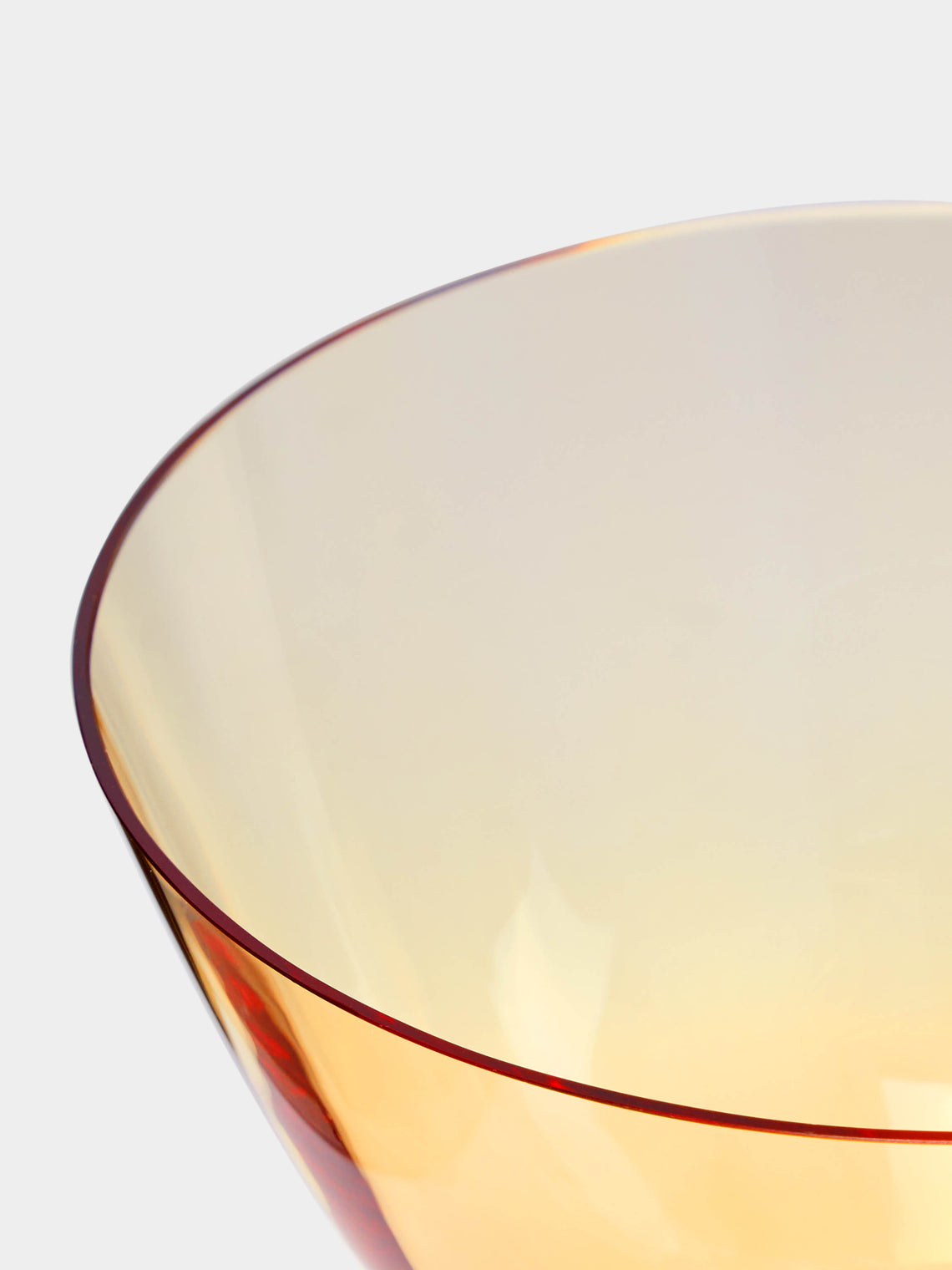 Moser - Optic Hand-Blown Crystal Ice Cream Bowl -  - ABASK