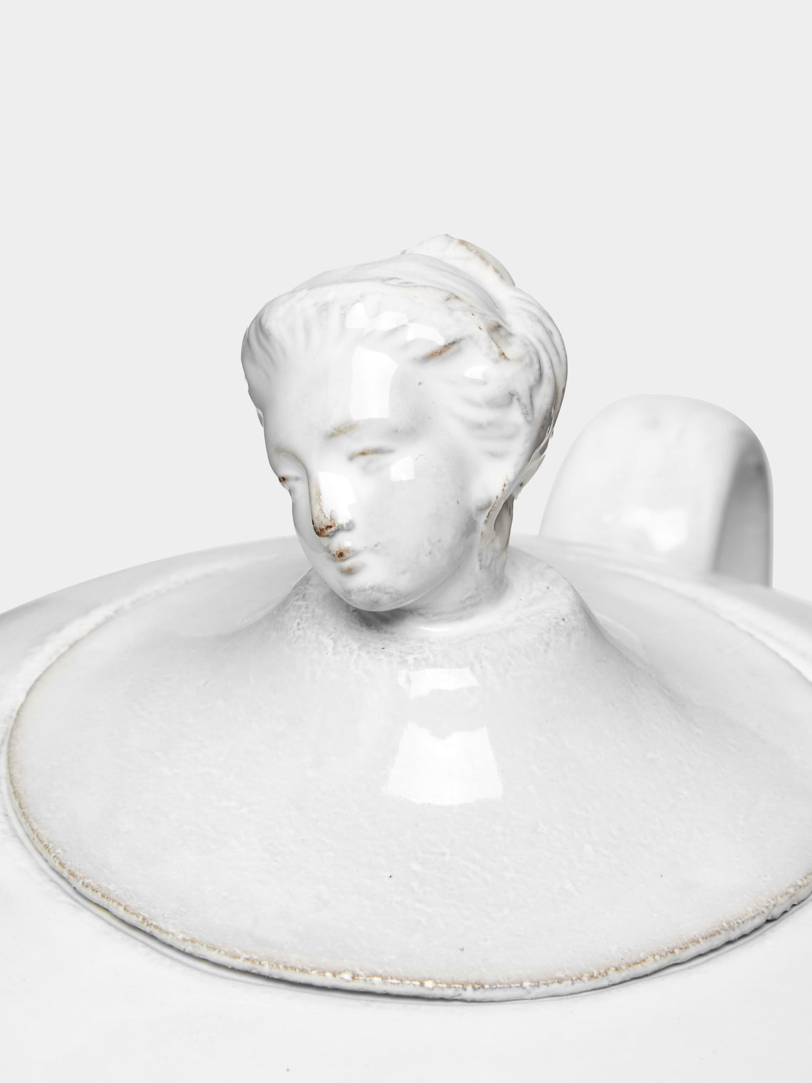 Astier de Villatte - Marie-Antoinette Hand-Glazed Ceramic Teapot -  - ABASK