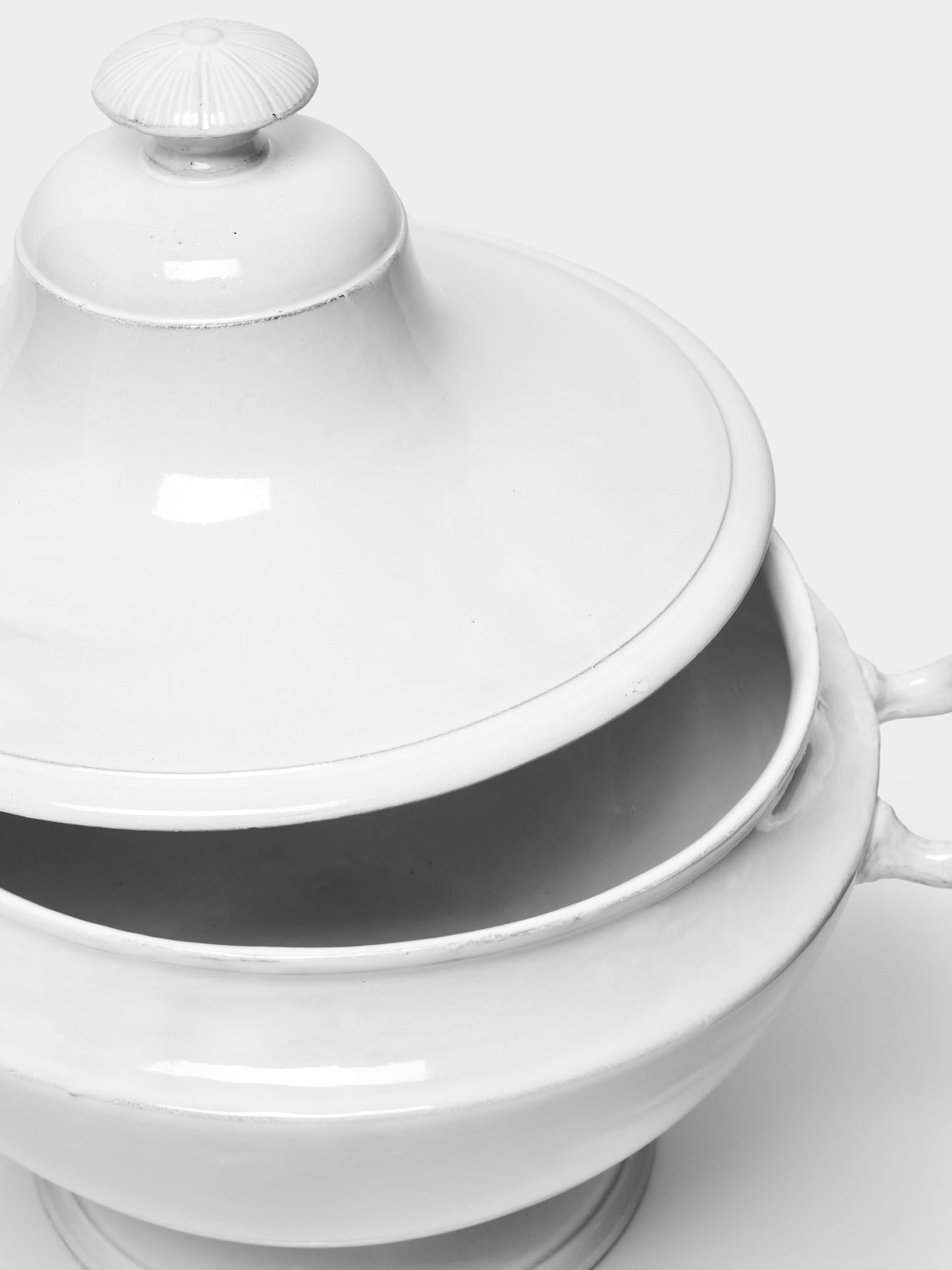 Astier de Villatte - Colbert Hand-Glazed Ceramic Large Tureen -  - ABASK