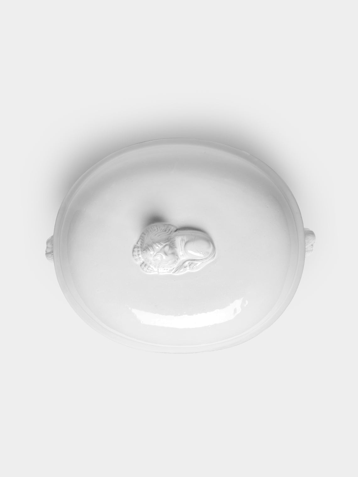 Astier de Villatte - Lion Hand-Glazed Ceramic Soup Tureen -  - ABASK
