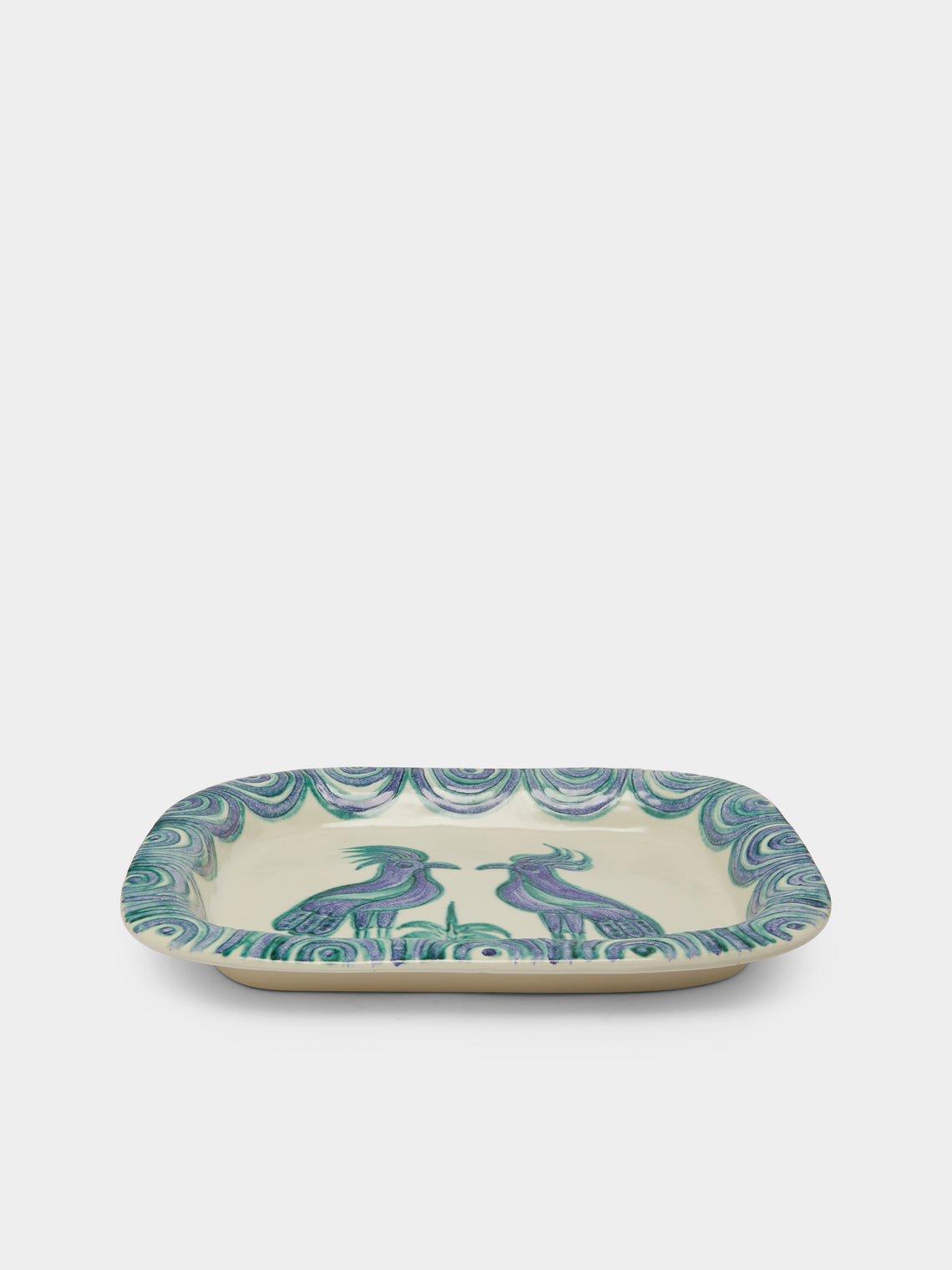 Antique and Vintage - 1950s Thun Ceramic Platter -  - ABASK