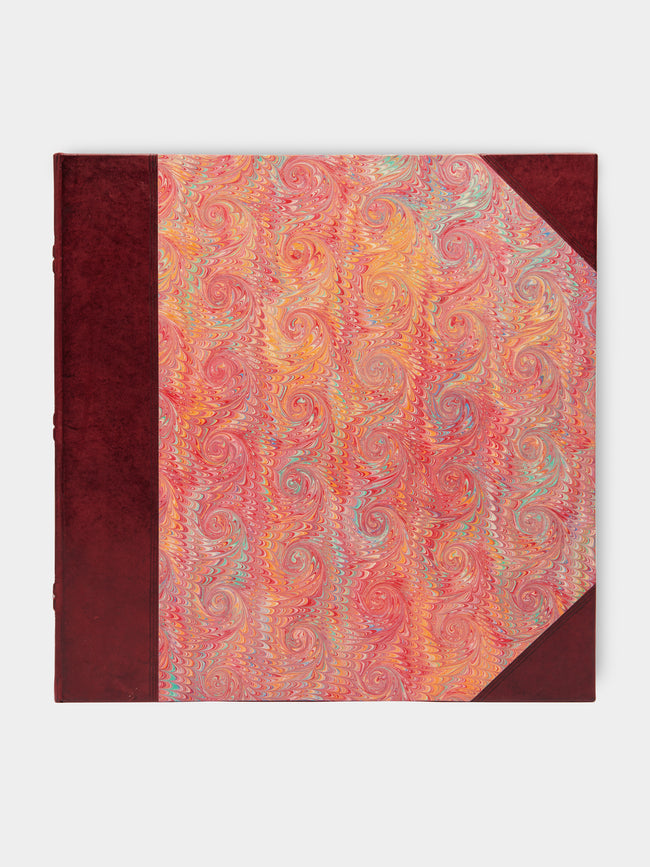 Giannini Firenze - Hand-Marbled Leather Bound Photo Album -  - ABASK - 