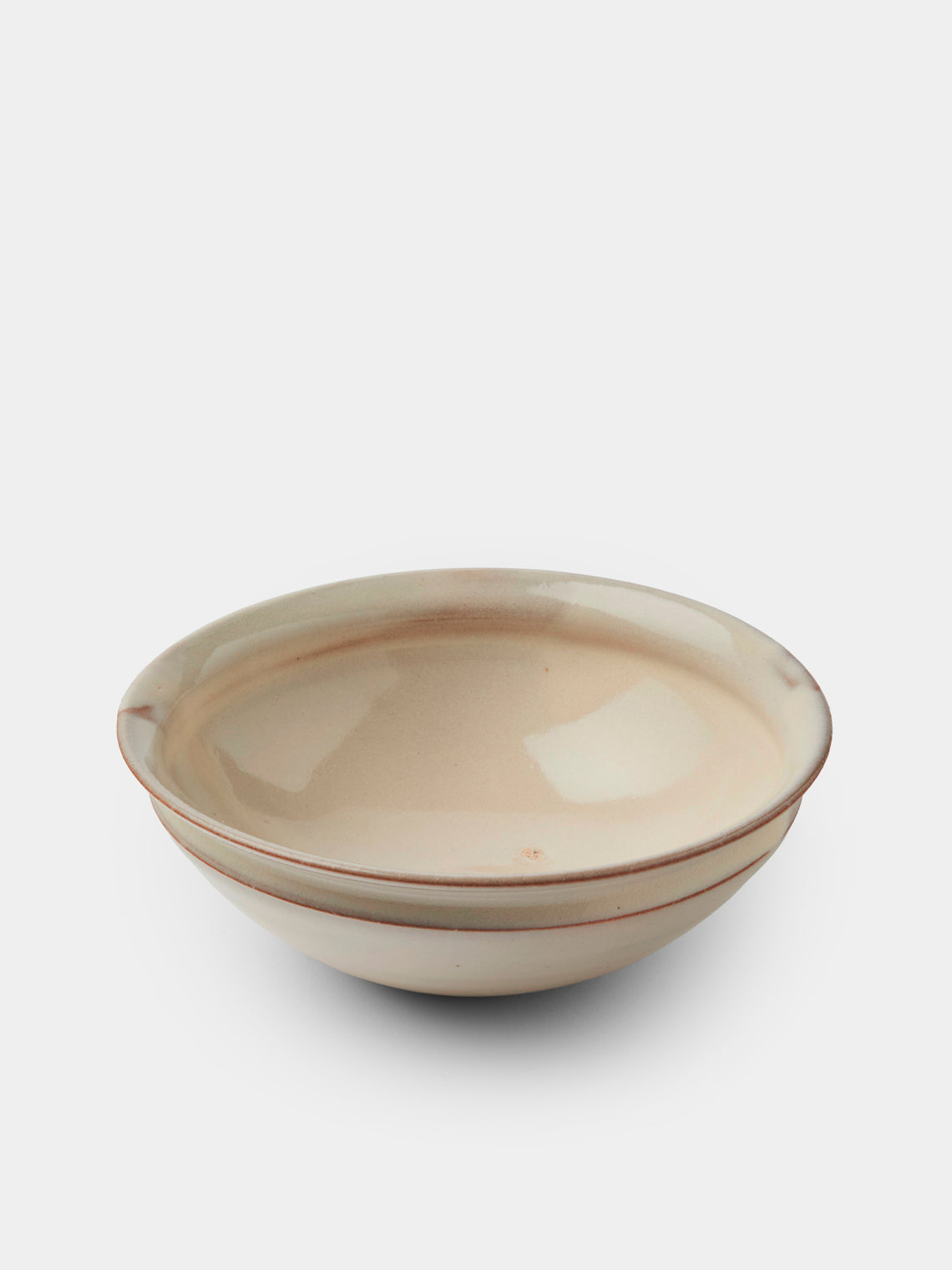 Fuminari Araga - Kohiki Ceramic Shallow Bowls – 6in/15cm (Set of 4) - White - ABASK