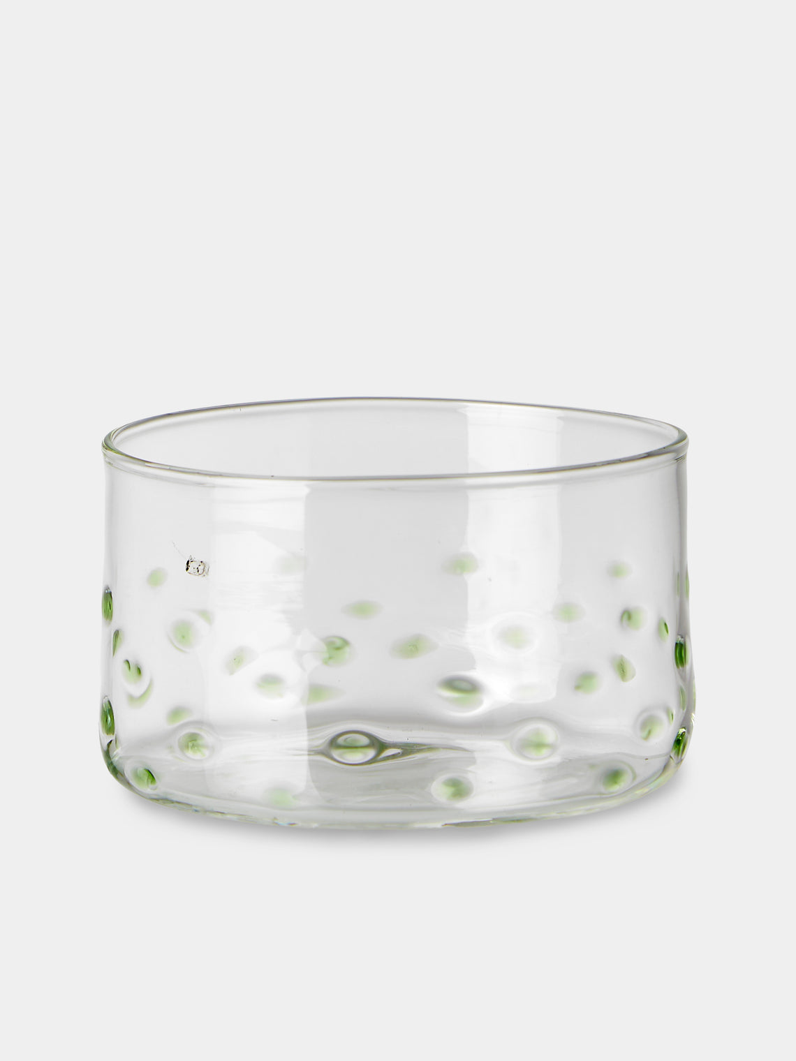 Alya Tannous - | Set of 4 | Hand-Blown Glass Dessert Bowls - Clear - ABASK - 