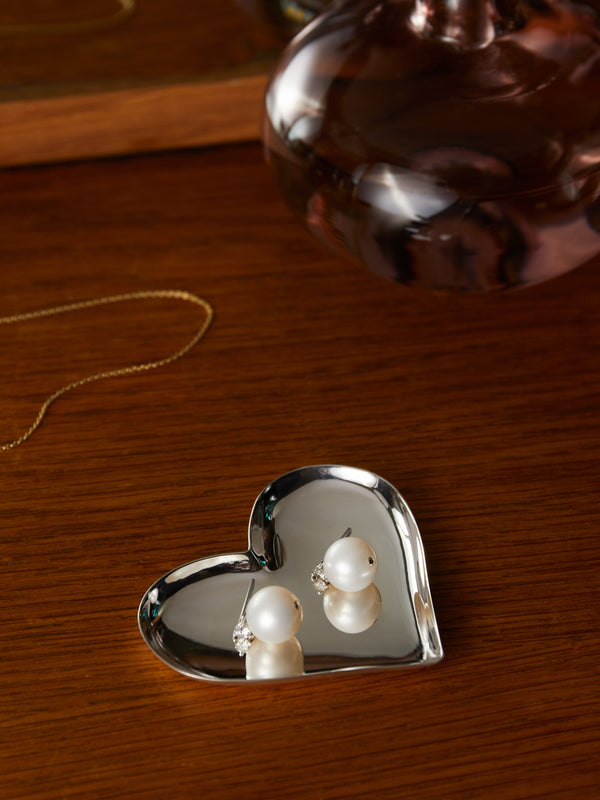 Jarosinski & Vaugoin - Heart Sterling Silver Dish -  - ABASK