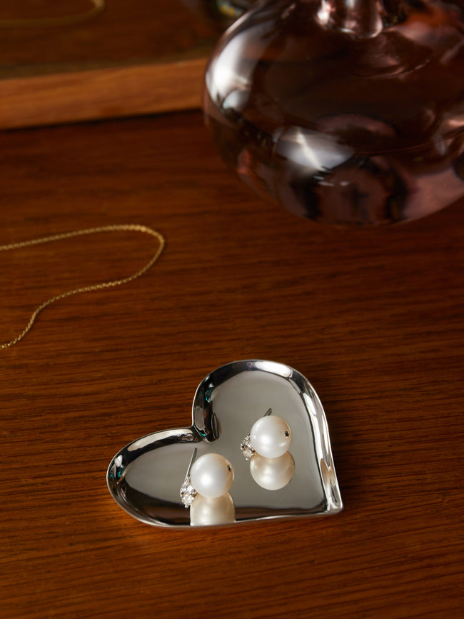 Jarosinski & Vaugoin - Heart Sterling Silver Dish -  - ABASK