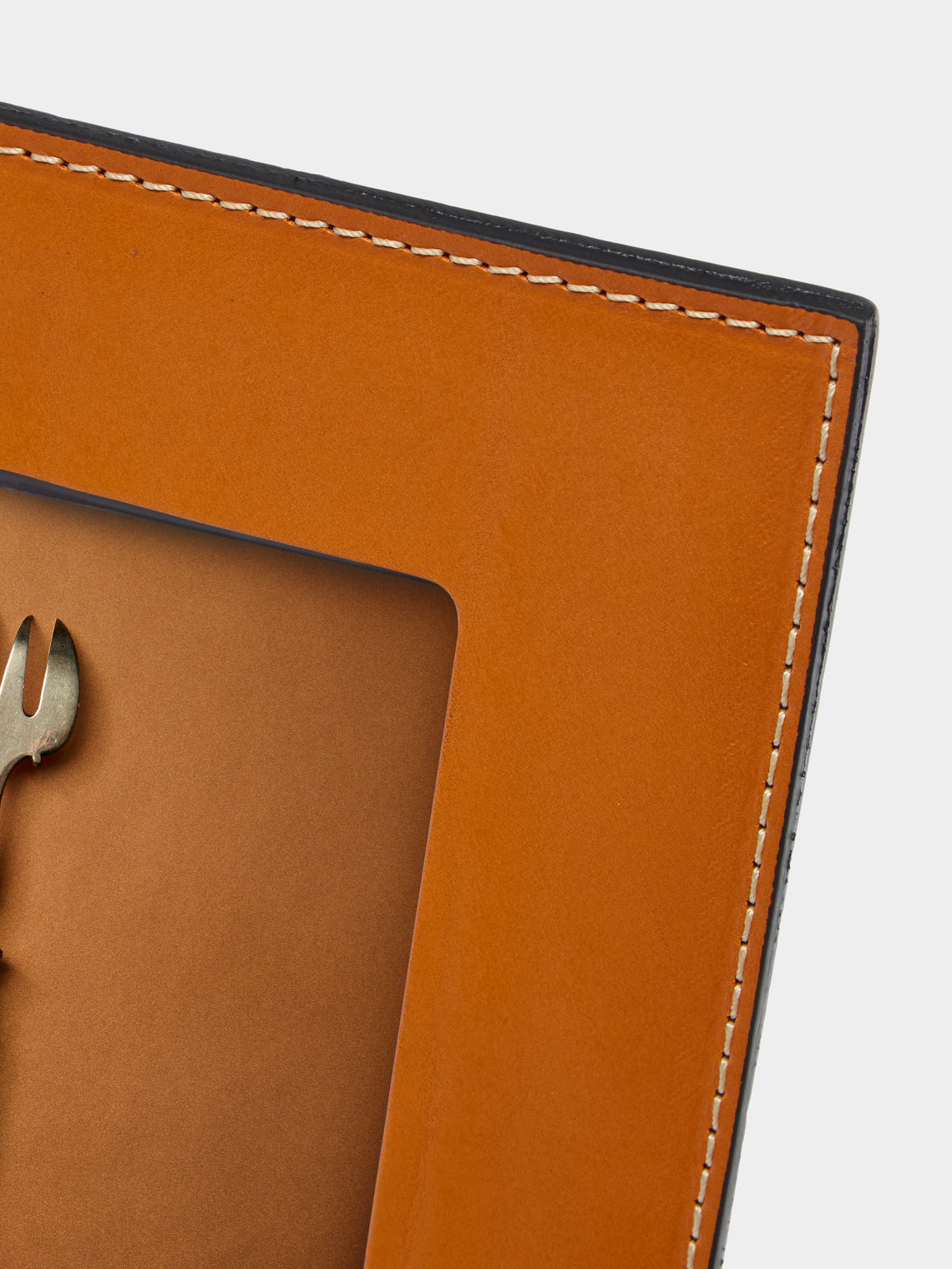 Oscar Maschera - Punti Leather Photo Frame -  - ABASK