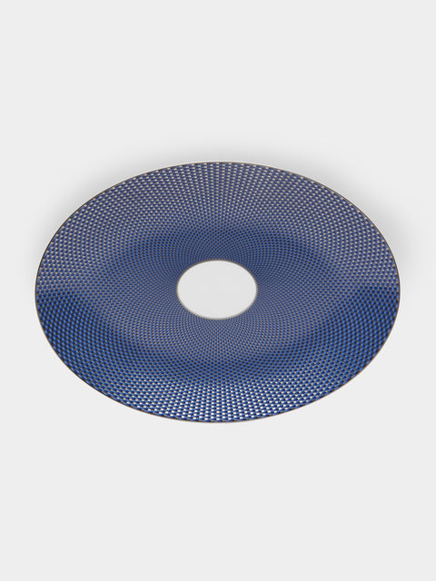 Raynaud - Trésor Bleu Porcelain Oval Platter -  - ABASK - 