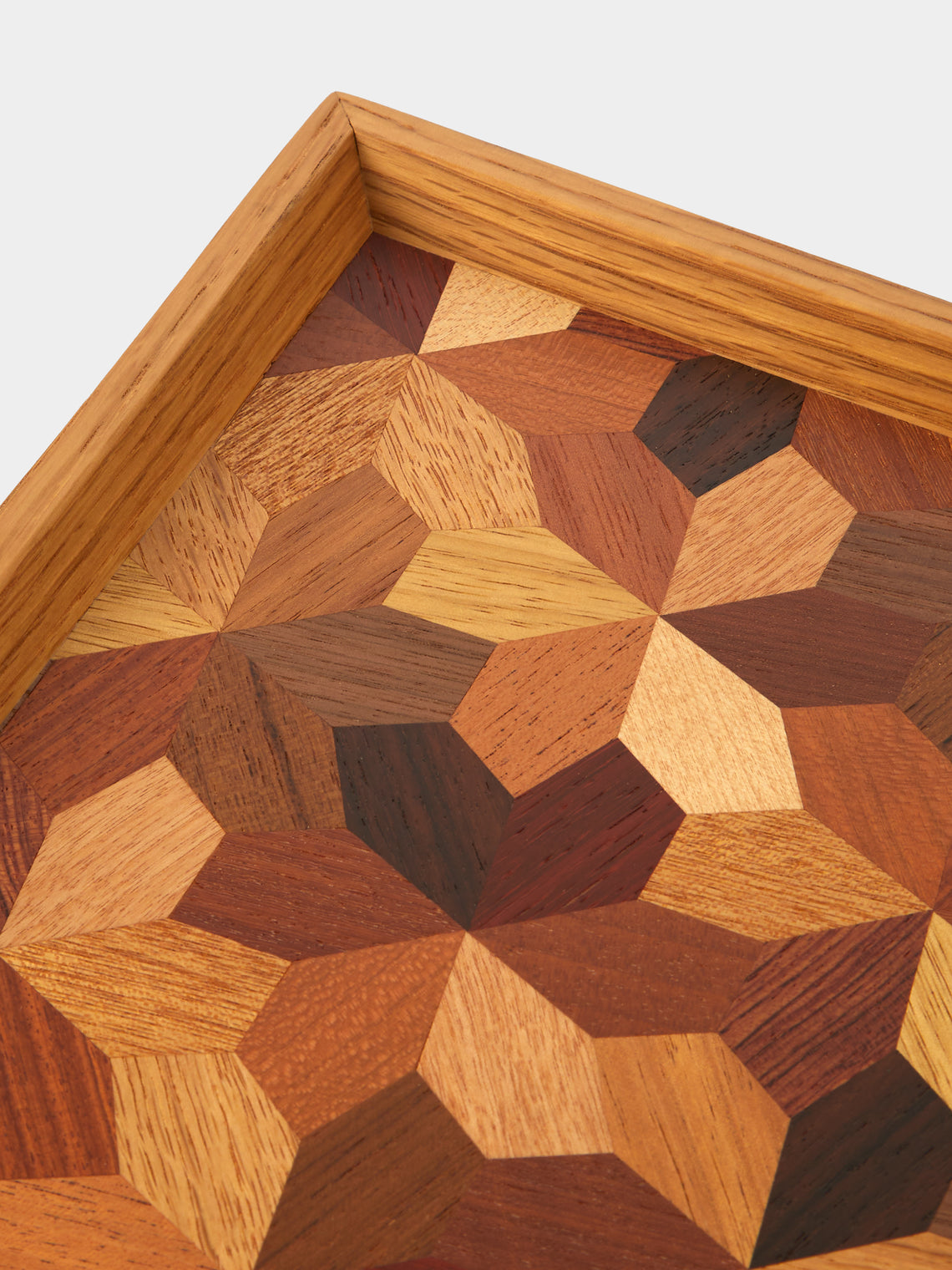 Mori Kougei - Poke Wood Rectangular Tray -  - ABASK