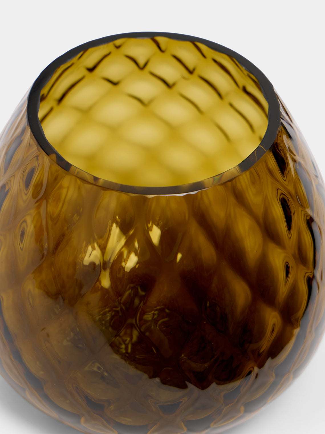 NasonMoretti - Macrame Tealight Holders (Set of 4) - Yellow - ABASK