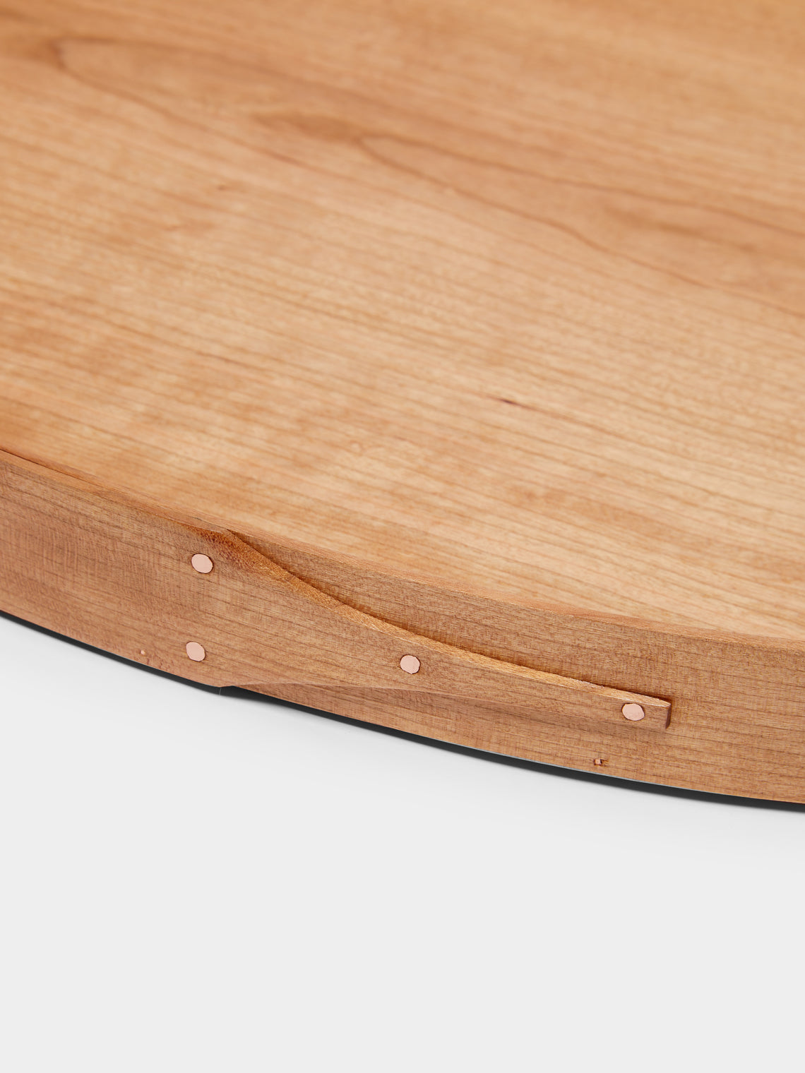 Rikke Falkow - Cherry Wood Large Oval Serving Tray -  - ABASK