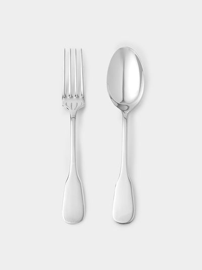 Emilia Wickstead - Florence Silver-Plated Dessert Cutlery (Set of 2) -  - ABASK - 