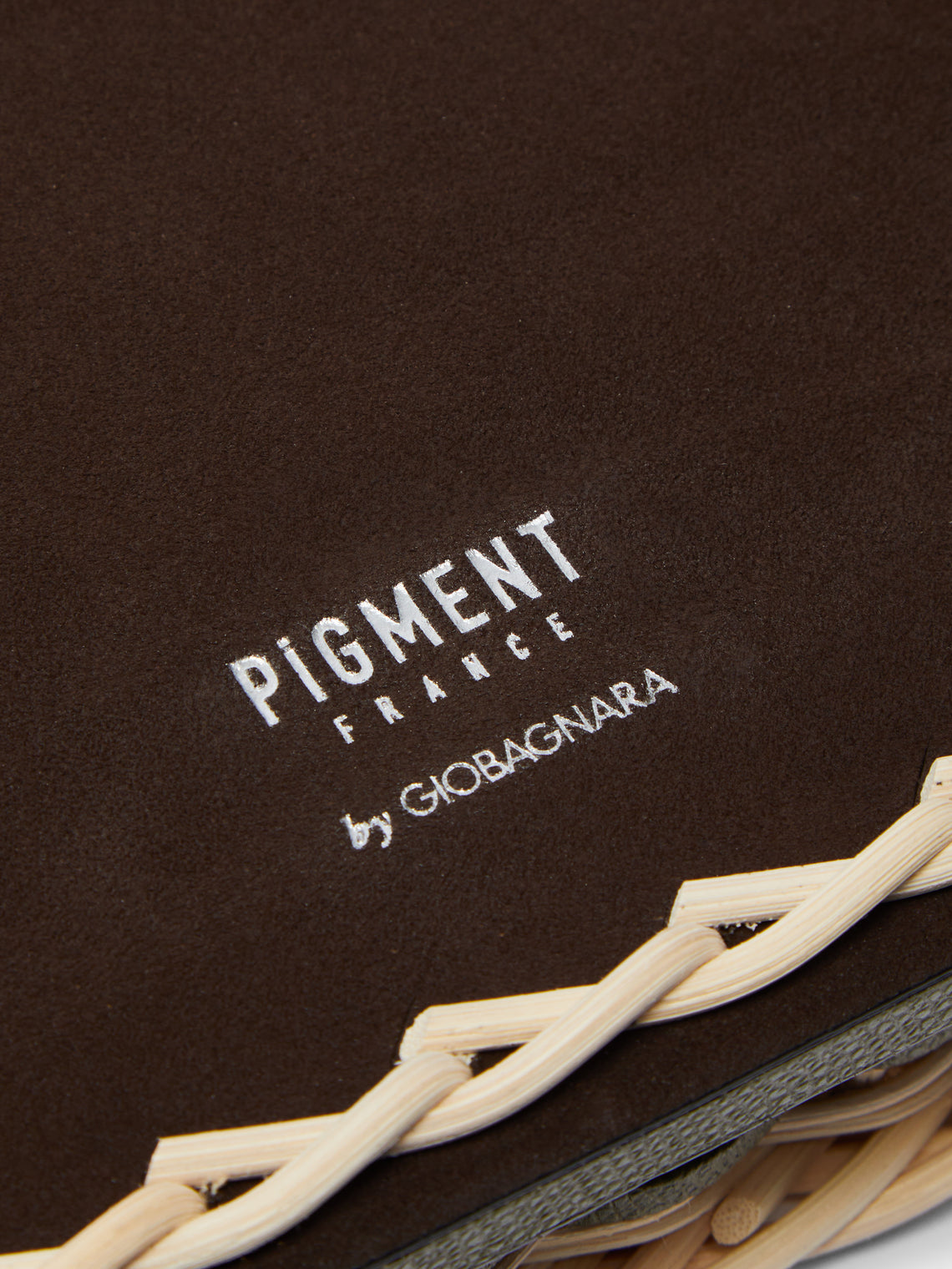 Giobagnara - Leather and Rattan Square Tray -  - ABASK