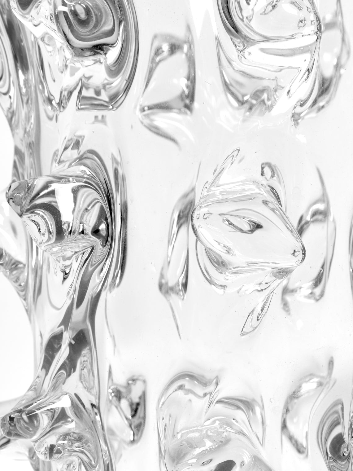 Antique and Vintage - 1950s Schneider Crystal Vase -  - ABASK