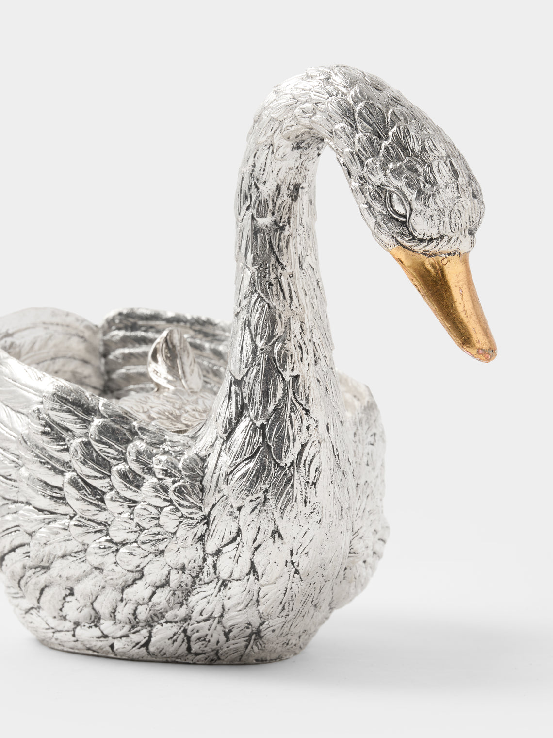 Antique and Vintage - 1970s Mauro Manetti Duck Silver-Plated Ice Bucket - Silver - ABASK