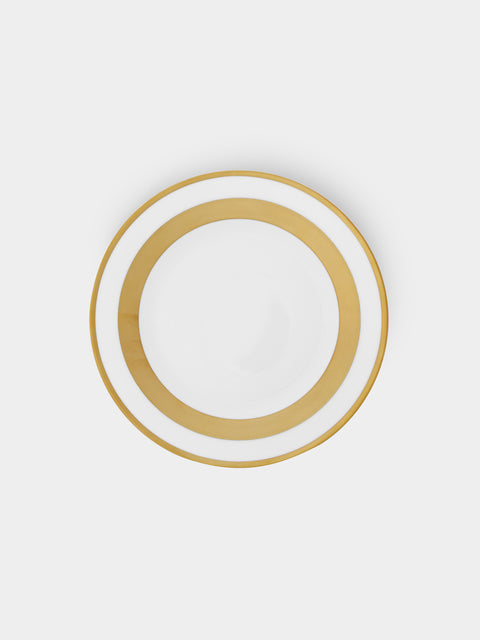 Robert Haviland & C. Parlon - William Porcelain Dessert Plate - Gold - ABASK - 