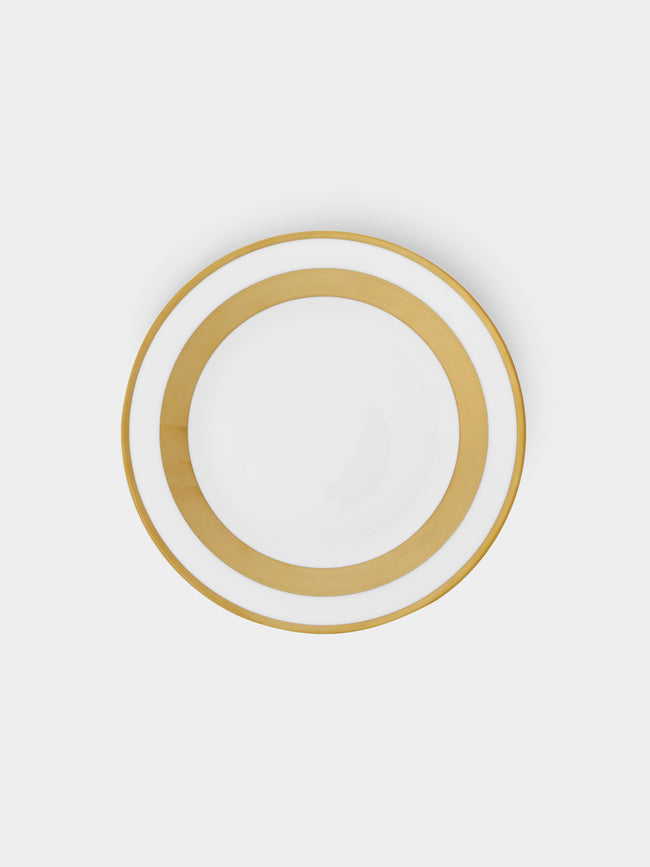 Robert Haviland & C. Parlon - William Porcelain Dessert Plate - Gold - ABASK - 