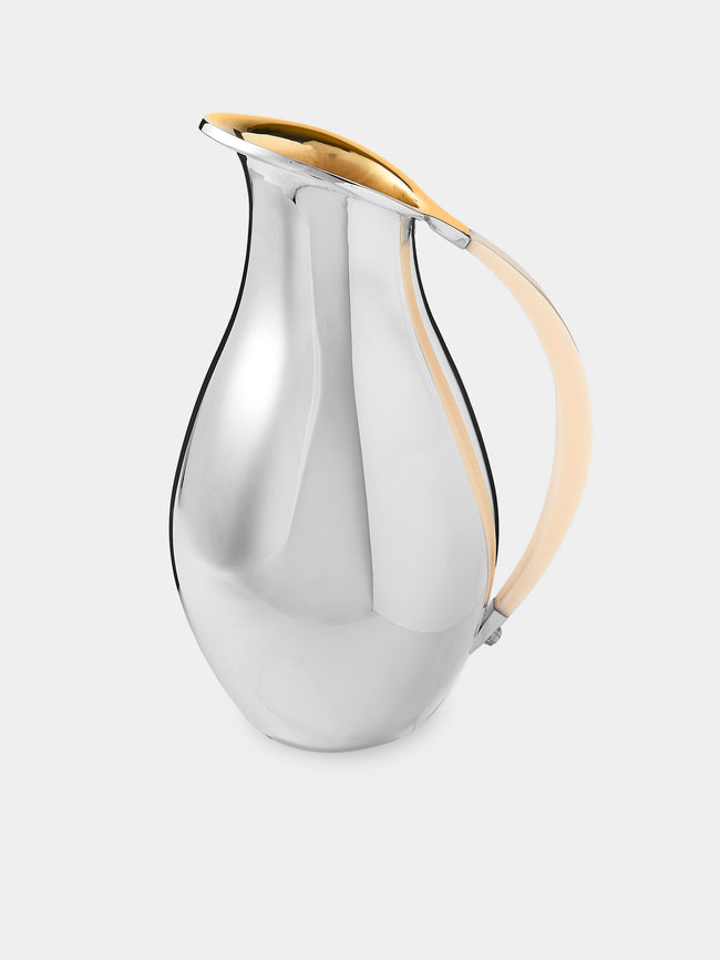 Jarosinski & Vaugoin - Sterling Silver Jug with Resin Handle - Silver - ABASK - 