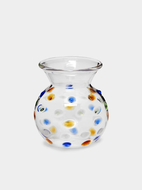 Anut - Dotty Hand-Blown Glass Bud Vase -  - ABASK - 