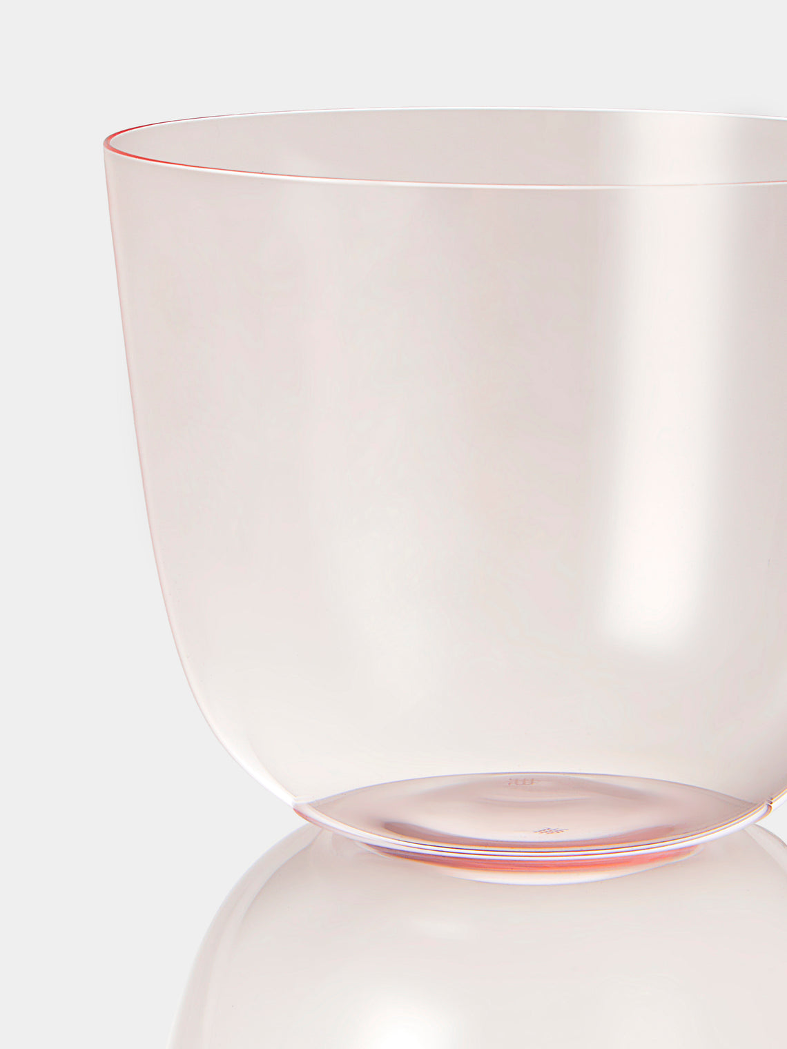 Lobmeyr - | Set of 2 | Alpha Crystal Tumblers - Pink - ABASK
