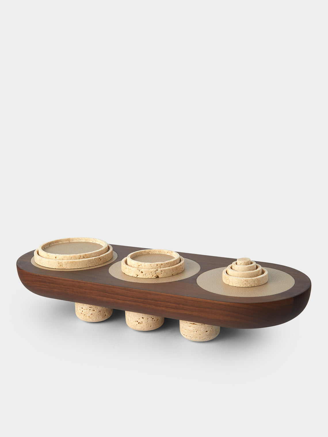 Giobagnara - Mocambo Tower of Hanoi Wood Set -  - ABASK