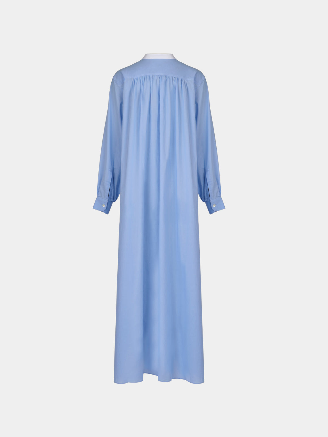 Sebline - Painter’s Cotton Shirt Dress | Size: S - Light Blue - ABASK
