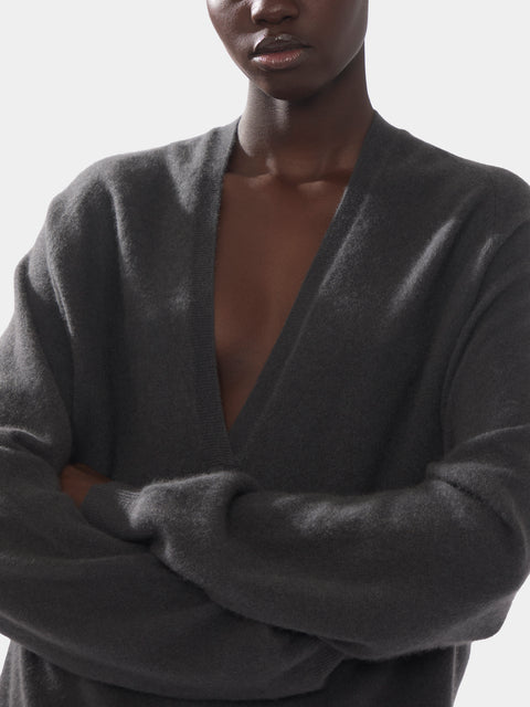 Women's Johnny Cashmere V-Neck Sweater