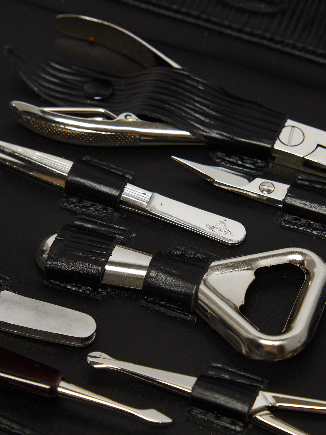 F. Hammann - Leather Large Grooming and Manicure Set -  - ABASK