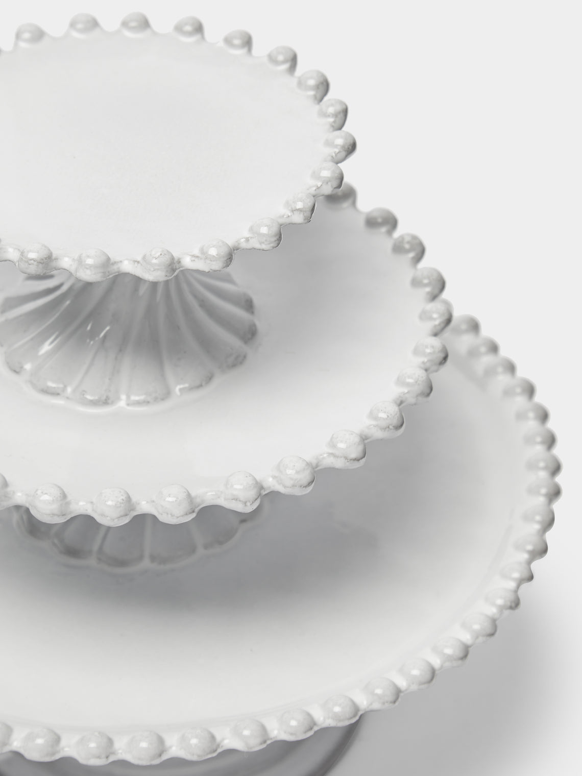 Astier de Villatte - Adélaïde Three-Tier Cake Stand -  - ABASK