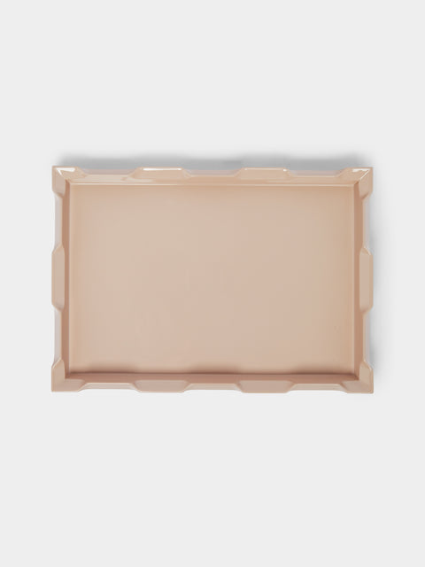 The Lacquer Company - Denston Lacquered Small Tray -  - ABASK - 