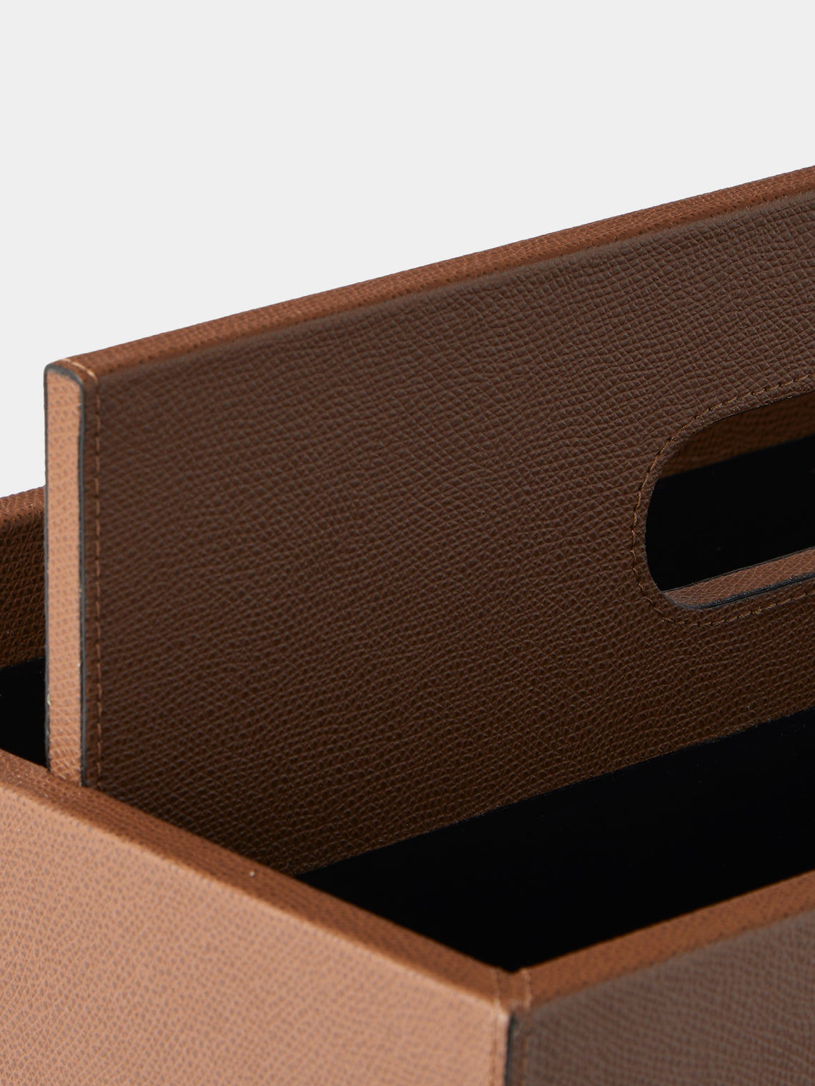 Giobagnara - Daily Leather Magazine Holder - Brown - ABASK