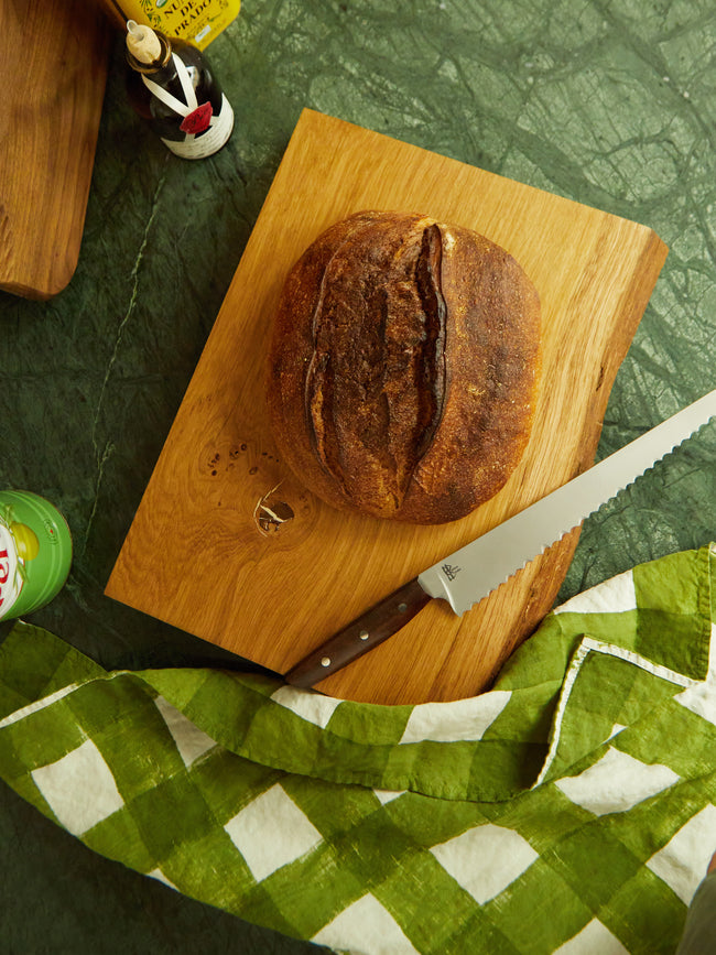 Woodworks by Ted Todd - English Native Oak Live Edge Chopping Board -  - ABASK