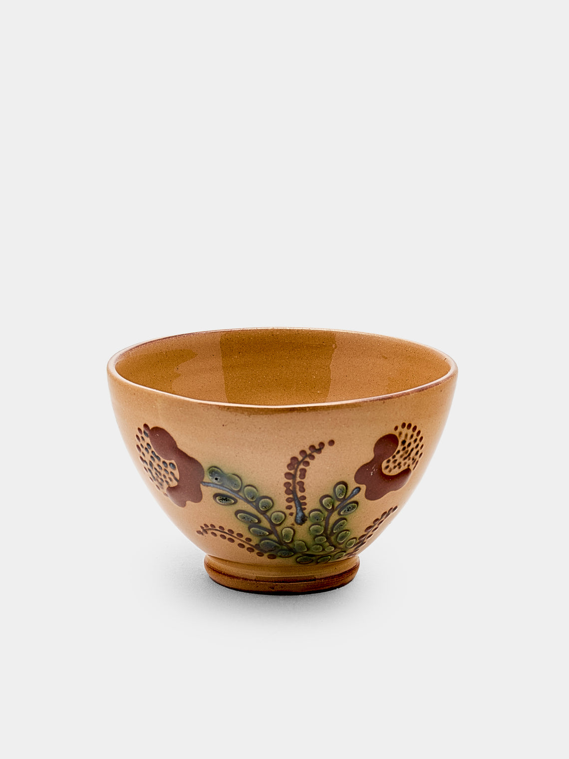 Poterie d’Évires - Flowers Hand-Painted Ceramic Petit Bowls (Set of 6) - Cream - ABASK