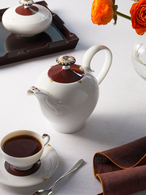 Augarten - Ena Rottenberg Hand-Painted Porcelain Coffee Pot -  - ABASK