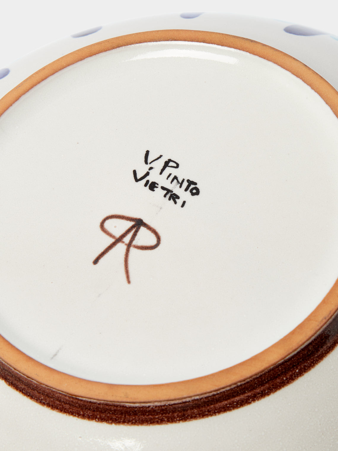 Ceramica Pinto - Vietri Hand-Painted Ceramic Salad Bowl -  - ABASK