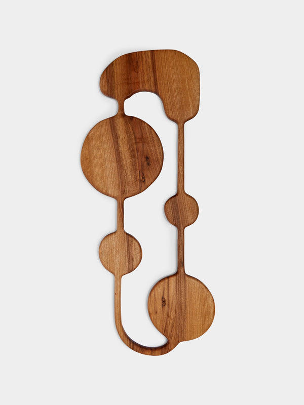 Lucas Castex - No. 8 Hand-Carved Oiled Walnut Serving Board -  - ABASK - 