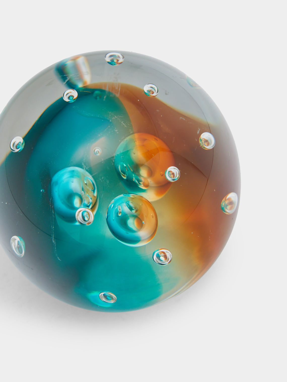 Antique and Vintage - 1960s Glass Paperweight -  - ABASK