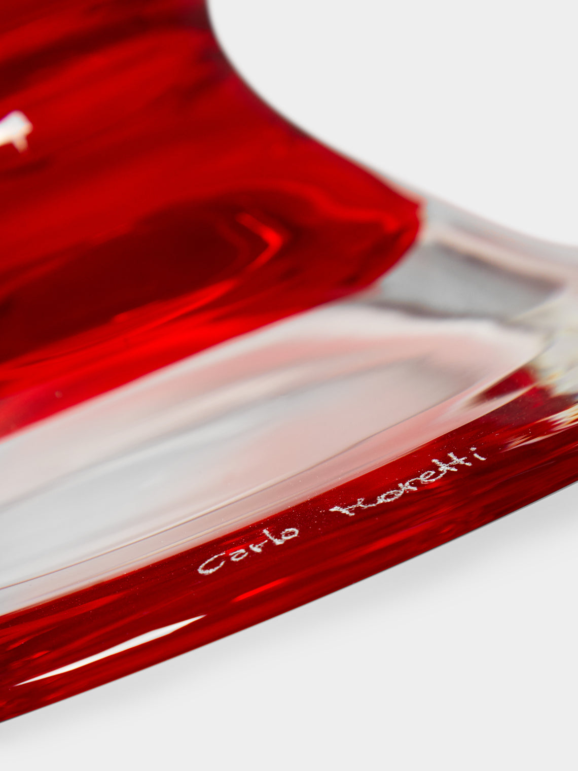 Carlo Moretti - Madeleine Hand-Blown Murano Glass Cake Stand -  - ABASK