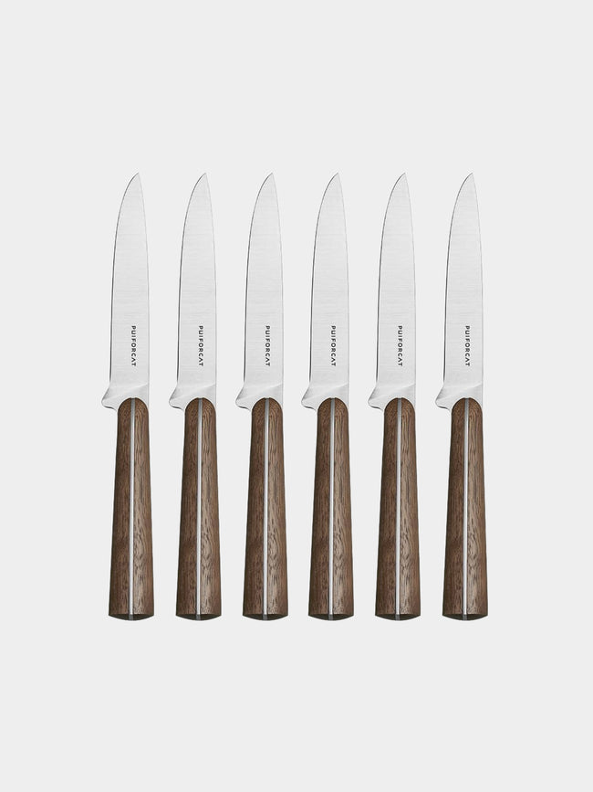 Puiforcat - Silver Plated Steak Knives (Set of 6) -  - ABASK- 