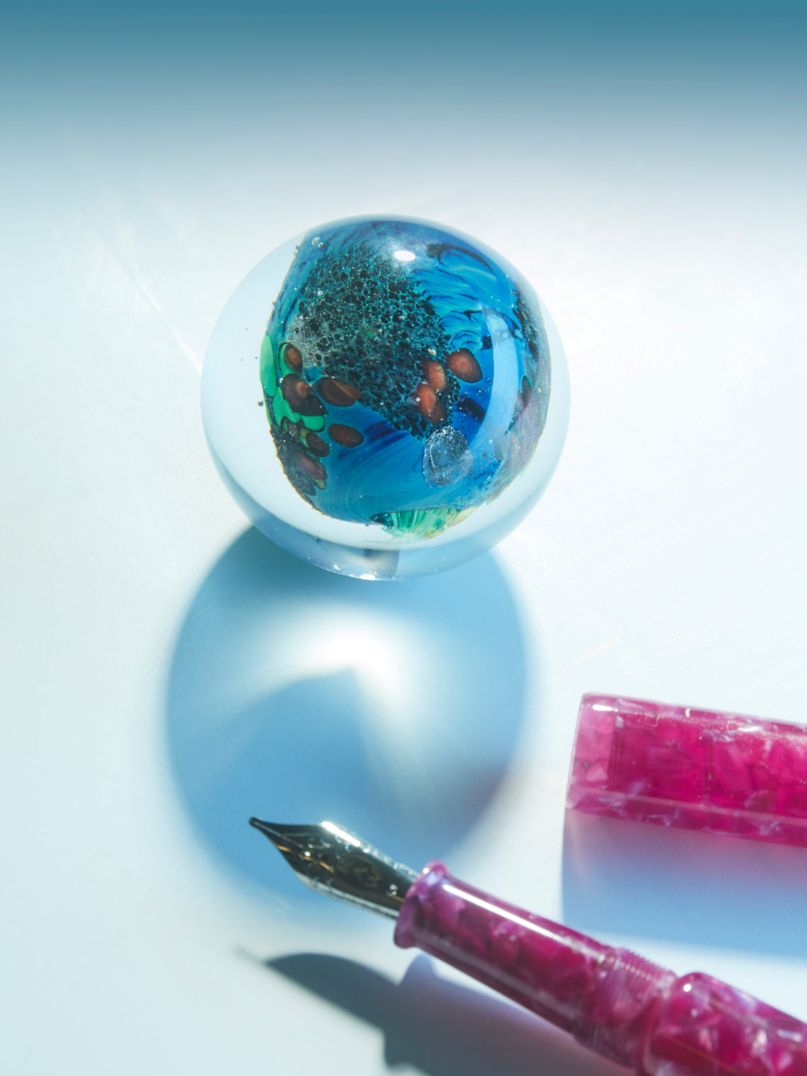 Antique and Vintage - Mid-Century Murano Glass Paperweight -  - ABASK