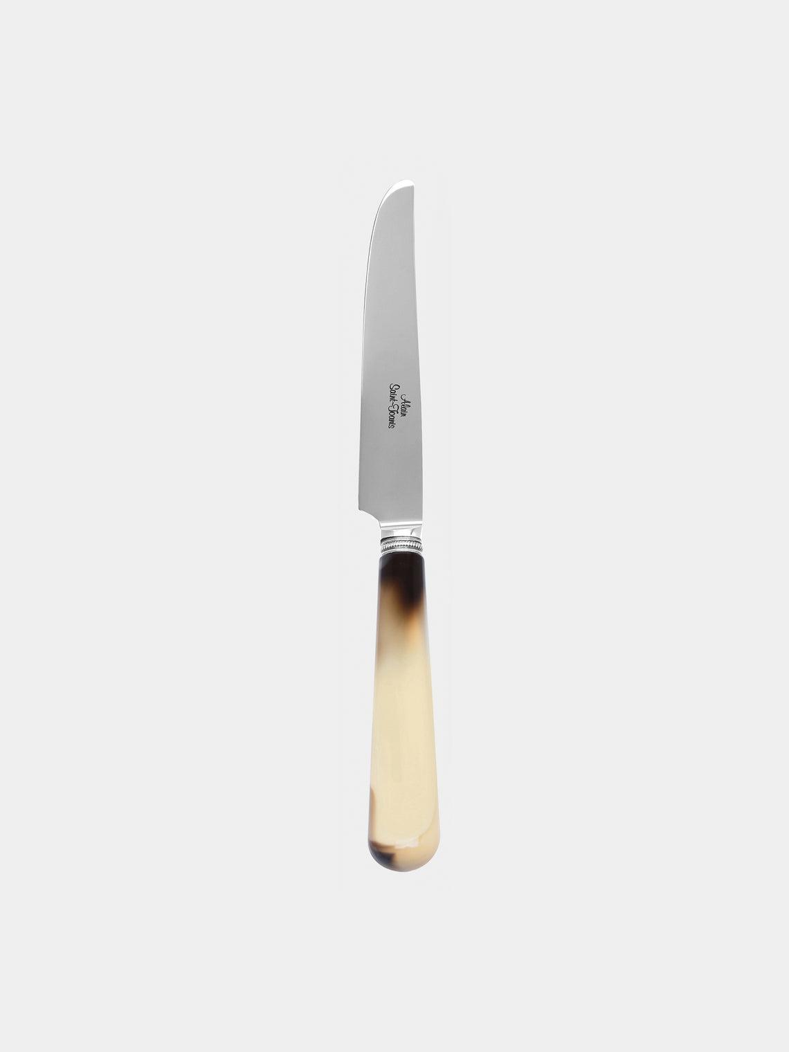 Alain Saint-Joanis - Iris Marbled Resin Dinner Cutlery (Set of 4) - Beige - ABASK