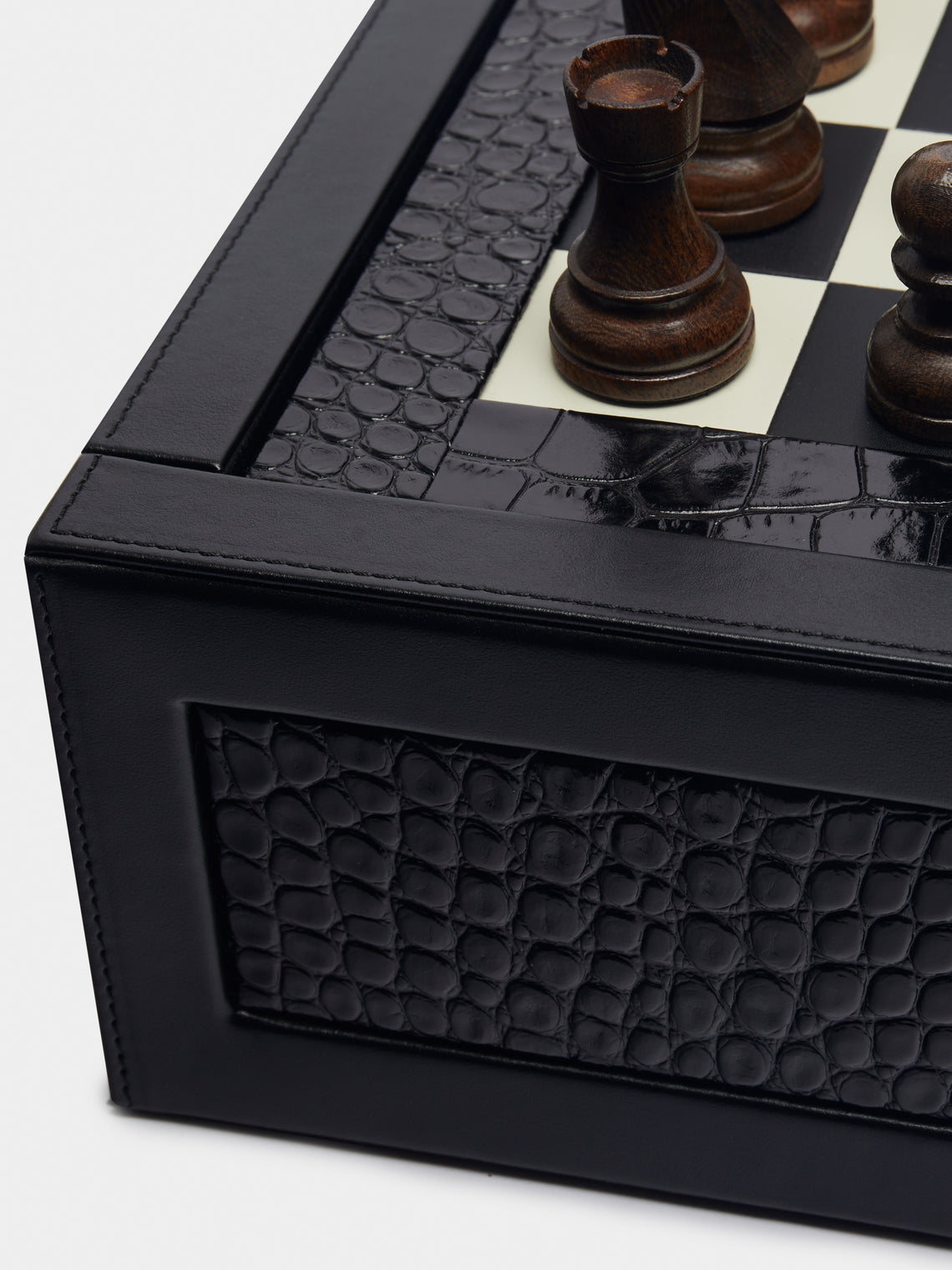 Renzo Romagnoli - Leather Chess and Poker Games Compendium -  - ABASK