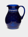 Artel - Staro Hand-Engraved Crystal Jug (51oz/1.5L) - Blue - ABASK - 