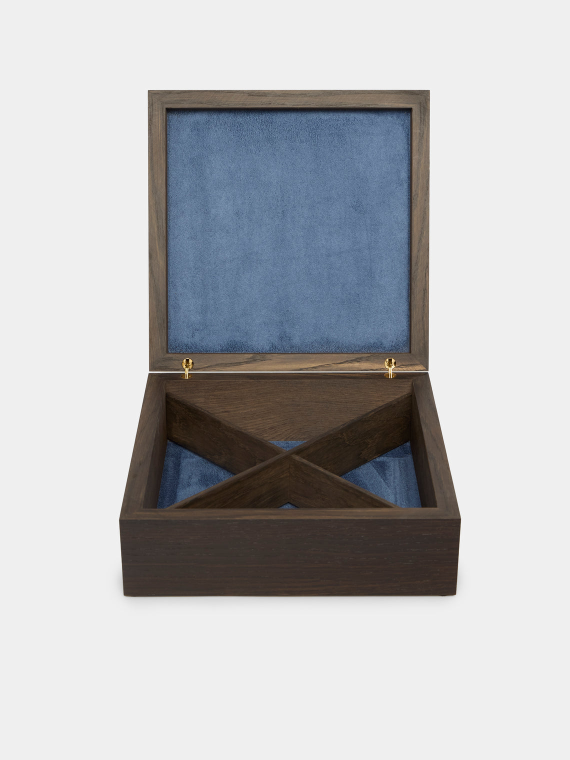 Kevin Stamper - Albers Wood Desk Box - Blue - ABASK